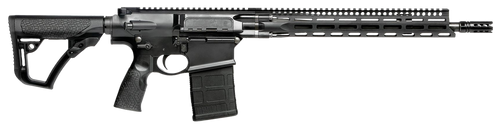 Daniel Defense 0215707258067 DD5 V3 *CO Complaint 7.62x51mm NATO 16" No Magazine Black Hard Coat Anodized Black Phosphate 6 Position w/SoftTouch Overmolding Stock Black Polymer Grip                   