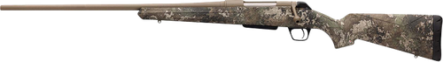 Winchester Repeating Arms 535783290 XPR Hunter Full Size 308 Win 3+1 22"  Flat Dark Earth Perma-Cote Sporter Barrel, Drilled & Tapped Steel Receiver, TrueTimber Strata Fixed Synthetic Stock, Left Hand