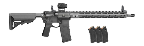 Springfield Armory STV916556BLCV2B5PAC SAINT Victor V2 Gear Pac 5.56 NATO 10+1 16" Black Melonite Barrel, Black Hardcoat Anodize Aluminum Receiver w/Picatinny Rail, M-LOK Handguard, B5 Enhanced SOPMOD