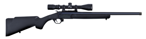 Traditions CR5-450030 Outfitter G3 w/Scope 450 Bushmaster 22" Drilled & Tapped Receiver Black Synthetic Stock 3-9x40mm Duplex                                                                           