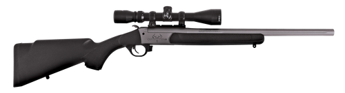 Traditions CR5-351130R Outfitter G3 35 Rem 1rd 22", Stainless Cerakote Barrel/Rec, Black Synthetic Furniture, 3-9x40mm Scope                                                                            