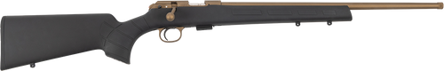 CZ-USA 02394 CZ 457 American 22 LR 5+1 20" Bronze Cerakote Steel Threaded Barrel, American Style Black Synthetic Stock                                                                                  