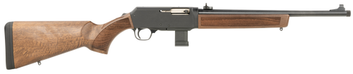Henry H027H9G Homesteader w/Glock Mag Well Adapter 9mm Luger 10+1 16.37" Blued Steel Threaded Barrel, Black Anodized Aluminum Drilled & Tapped Receiver, Fixed American Walnut Wood, Ambidextrous       