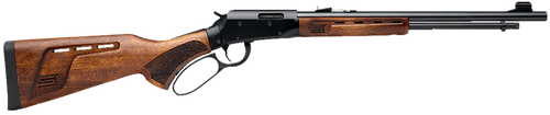 Savage Arms 46120 Revel Deluxe Full Size 22 WMR 9+1 18" Black Satin Threaded Barrel, Black Cerakote Drilled & Tapped Aluminum Receiver, Satin Walnut Fixed Stock, Right Hand                            