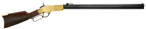 Henry H011 Original  Full Size 44-40 Win 13+1 24.50" Blued Octagon Barrel, Polished Brass Receiver, Fancy American Walnut Wood Stock, Brass Buttplate/Pad Right Hand                                    