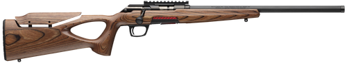 Winchester Repeating Arms 525228102 Xpert Target 22 LR 10+1 18" Matte Black Threaded Bull Barrel, Matte Black Picatinny Rail Steel Receiver, Brown Adj Comb & LOP Thumbhole Laminate Stock              