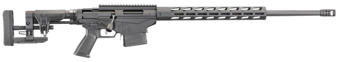 Ruger 18048 Precision  6.5 Creedmoor 10+1 20" Black Threaded Barrel, Black Picatinny Rail Aluminum Receiver, Precision MSR Synthetic Stock, Black Polymer Grip                                          