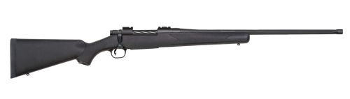 Mossberg 28234 Patriot Carbine 300 Win Mag 5+1 20" Matte Blued Threaded Bull Barrel, Matte Blued Drilled & Tapped Receiver, Fixed Black Synthetic Stock                                                 