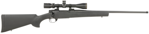 Howa HGP265B M1500 Gamepro Gen2 6.5 Creedmoor 5+1 22" Threaded Barrel, Blued Metal Finish, Black Fixed Hogue Pillar-Bedded Overmolded Stock, Includes 4-12x40mm Scope                                   