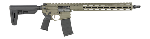 Cobalt Kinetics CKPROLITE55616CKG Pro Light  223 Rem/5.56 NATO  16" Black Barrel, CK Green Picatinny Rail Aluminum Receiver, M-LOK Handguard, Black Polymer Stock, Black Polymer Grip                   