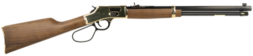 Henry H006GL Side Gate  44 Mag/44 Special 10+1 20" Blued Octagon Barrel, Polished Brass Rec, American Walnut Stock, Adj. Sight, Large Loop Lever                                                        