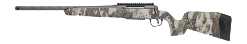 Savage Arms 33231 Axis 2 Pro 338 ARC 4+1 16.50" Gun Metal Bronze Cerakote Spiral Fluted Threaded Barrel & Receiver w/Picatinny Rail, Savage Woodland Camo Fixed w/Pistol Grip Synthetic Stock, Left Hand