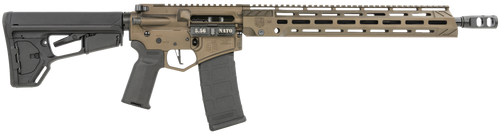 Diamondback DB1758K071 DB15  5.56x45mm NATO 16" 30+1 Midnight Bronze Adjustable Magpul ACS-L Stock Black Magpul MOE-K2+ Grip 15" M-LOK                                                                  