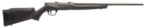 Savage Arms 70840 B17 F Compact 17 HMR 10+1 18" Matte Black Button Rifled Barrel, Matte Black Drilled & Tapped Carbon Steel Receiver, Matte Black Fixed Synthetic Stock, Left Hand                      