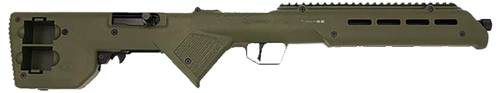 Desert Tech TRKRF2218GRN TREK-22 Green Compact 22 LR 10+1 18" Free Floating Steel Barrel, Picatinny Rail Receiver, M-LOK Handguards, Fixed Polymer Stock, Suppressor Ready                              