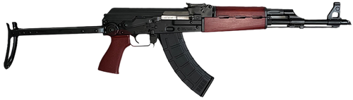 Zastava Arms Usa ZR7762UF ZPAPM70  7.62x39mm 30+1 16.30" Black Steel Barrel, Black Battle Worn Dark Walnut Handguard, Black Underfolding Stock, Black Synthetic Grip                                    