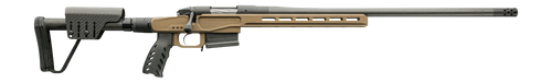 Bergara Rifles BPR37-25CM Premier MgLite Full Size 7mm PRC 5+1 20" Black Carbon Fiber CURE Threaded Barrel, Graphite Black Cerakote Stainless Steel Drilled & Tapped Receiver, Burnt Bronze Cerakote XLR