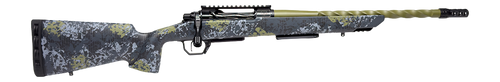 Horizon Firearms HRF-VE2-300P-22R Venatic 2 300 PRC 22" Sage Green Spiral Fluted Threaded Barrel, Black DLC Receiver w/Picatinny Rail, Arca Rail Forend, Artic Moss Iota EKO X Carbon Fiber Stock       