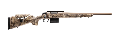 CVA CR4056 Cascade Varmint Hunter 6mm Creedmoor 10+1 20" Flat Dark Earth Cerakote Threaded Barrel & Receiver w/Picatinny Rail, Krytek Highlander Adj Comb & LOP Synthetic Stock                         
