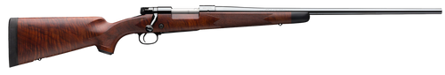 Winchester Repeating Arms 535203228 Model 70 Super Grade 30-06 Springfield Caliber with 5+1 Capacity, 24" Barrel, High Polished Blued Metal Finish & Satin Fancy Walnut Right Hand (Full Size)          