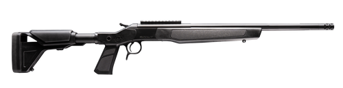 CVA CR4439XP Scout XP 35 Whelen 1rd 20" Matte Stainless Steel Threaded Barrel & Receiver w/Picatinny Rail, Graphite Black Adjustable Synthetic Stock                                                    