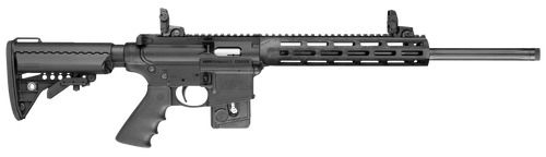 Smith & Wesson 10205 M&P15 Performance Center Sport 22 LR 10+1 18" Threaded Barrel,  Vltor Adjustable Stock, Magpul Folding MBUS Sights, Match Grade Precision Barrel,Chamber & Trigger, Hogue Grip, Opt
