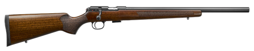CZ-USA 02340 CZ 457 Varmint Full Size 22 LR 5+1 20.50" Black Nitride Heavy Barrel Black Nitride Steel Receiver Turkish Walnut Fixed Varmint-Style Stock Right Hand                                      