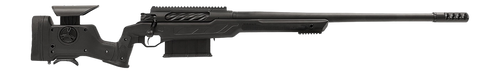 Cadex Inc CDXBMGQUA5029HI20I1J5N BMG Quake  50 BMG 3+1 29" Black DLC Match Grade Threaded Barrel, Black Cerakote Receiver w/Picatinny Rail, Adj Cheek Piece & LOP Black Polymer Stock                   