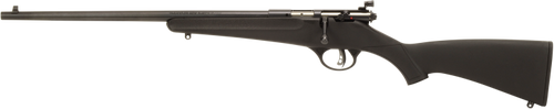 Savage Arms 13843 Rascal  Youth 22 LR 1rd 16.13" Matte Black Sporter Barrel, Matte Black Carbon Steel Receiver, Black Fixed Synthetic Stock, Left Hand                                                  