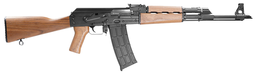 Zastava Arms Usa ZR90556WM ZPAP M90 5.56x45mm 30+1 18.25" Black Chrome Lined Barrel, Black Walnut Handguard, Walnut Fixed Stock & Grip                                                                  