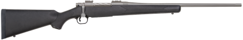 Mossberg 28010 Patriot Synthetic Full Size 30-06 Springfield 5+1 22" Stainless Cerakote Fluted Barrel, Stainless Cerakote Receiver Drilled & Tapped, Black Fixed Synthetic Stock, Right Hand            