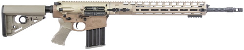 Larue Tactical LTMRGGS65CM20FDE LT10  6.5 Creedmoor 20+1 20" R.A.T. Stock A-P.E.G. Grip FDE                                                                                                             