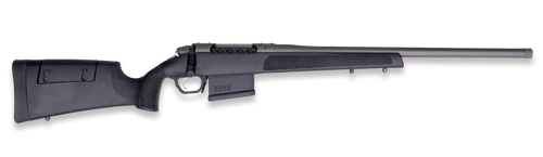 Weatherby 3WR0425RWR0T 307 Range SF 25 WBY RPM 5+1 20" Tungsten Cerakote Heavy Threaded Barrel, Tungsten Cerakote Steel Drilled & Tapped Receiver, Black Adj Cheek Piece & LOP Synthetic Stock, Right Ha