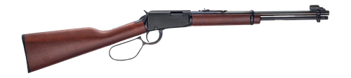 Henry H001L22M Classic 22 WMR 12+1 18.50" Blued Round Barrel, Black Aluminum Grooved Receiver, American Walnut Straight Grip Stock                                                                      
