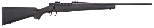 Mossberg 27877 Patriot  Full Size 25-06 Rem 5+1 22" Matte Blued Fluted Barrel, Drilled & Tapped Matte Blued Stainless Steel Receiver, Walnut Fixed Stock, Right Hand                                    