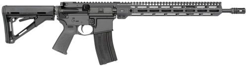 Midwest Industries MIFN16CRM14 Lightweight  223 Wylde 16" 30+1 Black Hard Coat Anodized Rec with 14" M-Lok Black 6 Position Magpul CTR Stock Black Magpul MOE Grip Right Hand                           