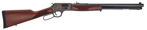 Henry H012GCC Big Boy Side Gate Full Size 44 Mag 10+1 20" Blued Steel Barrel, Color Case Hardened Steel Receiver, American Walnut Stock Right Hand                                                      