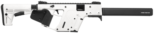 Kriss USA KV90CAP22 Vector CRB G2 *CA Compliant 9mm Luger 10+1 16" Black Barrel Shroud, Alpine White Rec & Fixed Stock, Black California Paddle Grip, Flip Up Sights                                    
