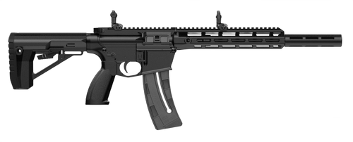 Retay USA RA1522BLKPOLYMLOK RA1522 22LR 25+1 18" Black Chrome Threaded Barrel, Black Chrome Polymer Receiver w/ Picatinny Rail, M-LOK Handguard Adjustable Polymer Stock Black Polymer Grip             