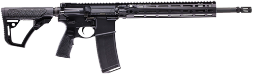Daniel Defense 0219110750047 DD4 RIII 5.56x45mm NATO 16" 30+1, Black, OEM Stock & Grip, 12.50" M-Lok Handgaurd, Ambi Controls                                                                           