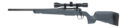 Savage Arms 33204 Axis 2 XP 25-06 Rem 4+1 20" Matte Black Carbon Steel Threaded Barrel & Drilled & Tapped Receiver, Gray Synthetic Fixed w/Pistol Grip Stock, 3-9x40mm Duplex Scope, Left Hand          
