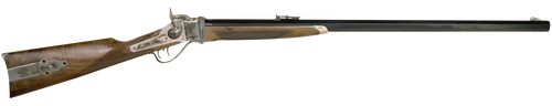 Cimarron AS200 1874 Rifle From Down Under II 45-70 Gov 1rd 34" Blued Octagon Barrel, Color Case Hardened Stainless Steel Receiver, Walnut Fixed Stock, Right Hand                                       