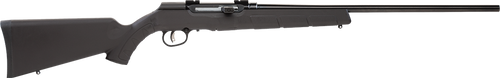 Savage Arms 47001 A Series Magnum Full Size 17 HMR 10+1 22" High Luster Button Rifled Barrel, High Luster Drilled & Tapped Carbon Steel Receiver, Matte Black Fixed Synthetic Stock, Right Hand         