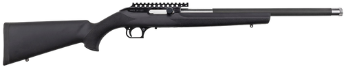 Magnum Research SBA17HMH Magnum Lite  17 HMR 19" Black Steel Threaded Barrel, Black Fixed Hogue OverMolded Stock                                                                                        