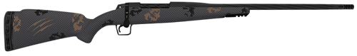 Fierce Firearms TWROG300PRC22BT Twisted Rogue 300 PRC 22" Armour Lube Black Steel Threaded Barrel, Drilled & Tapped Steel Receiver, LR Negative Comb Trophy Camo Carbon Fiber Stock                     
