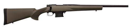 Howa HMA60804G M1500 Mini Action Compact 6mm ARC 5+1 20" Black Steel Barrel, Black Drilled & Tapped Steel Receiver, OD Green Fixed HTI Synthetic Stock, Right Hand                                      