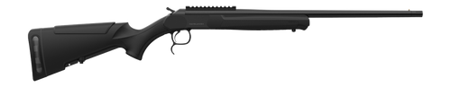 Retay USA GML444BLK22 Gamelander 444 Marlin 1rd 22" Black Chrome Single Shot Barrel, Black Chrome Steel Receiver w/Picatinny Rail, Matte Black Adjustable Cheek Piece Synthetic Stock, Ambidextrous     