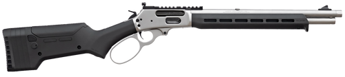 Marlin 70912 1895 Trapper 45-70 Gov 5+1 16.17" Satin Threaded Barrel, Picatinny Rail Stainless Steel Receiver, Black Adjustable Magpul ELG Synthetic Stock                                              
