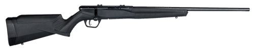Savage Arms 70800 B Series F Full Size 17 HMR 10+1 21" Matte Black Button Rifled Barrel, Matte Black Drilled & Tapped Carbon Steel Receiver, Matte Black Fixed Synthetic Stock, Right Hand              