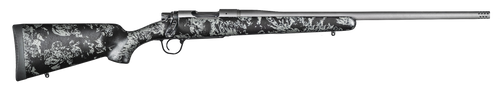 Christensen Arms 8010107400 Mesa FFT 6.5 PRC 4+1 20" Threaded Barrel, Tungsten Gray Cerakote, Black with Gray Webbing Stock                                                                             